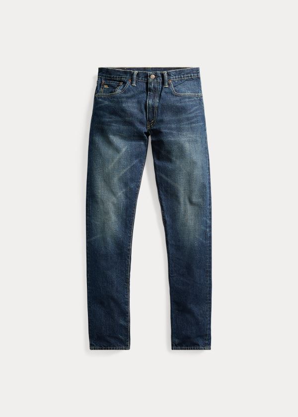 Jeans Ralph Lauren Hombre Azules Azules - Slim Narrow - XILEP6782